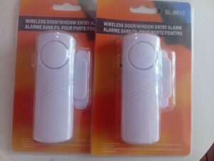Alarme sans fil porte/fenêtre BL-8513 – Détecteur d'ouverture anti-intrusion