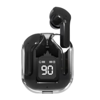 Écouteurs sans fil Bluetooth TWS – Boîtier transparent avec écran LED de batterie